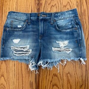 Like New Genetic Vintage Distressed Low Rise Shorts